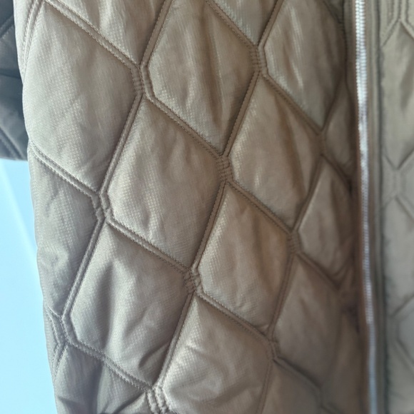 Ganni Ripstop Quilted Coat - Picture 3 of 4